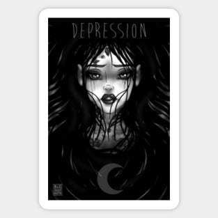 Depression Sticker